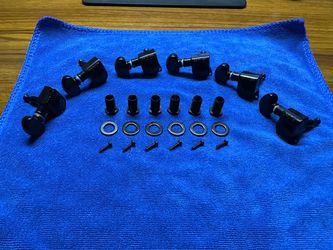 Grover 18:1 Inline Guitar Machine Heads - Left