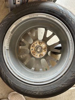 17” MB Wheels Rim + Sentury 225/55ZR17 UHP Tire (Full Tread)