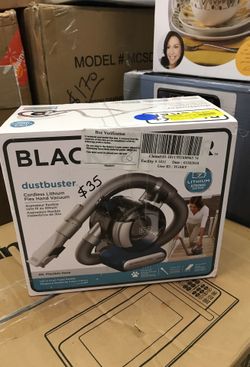 Black&Decker Dustbuster Flex Retails $59. $35 Firm