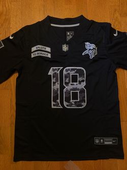 Black Jefferson salute to service Jersey