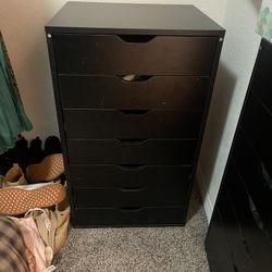 Black Storage Drawers