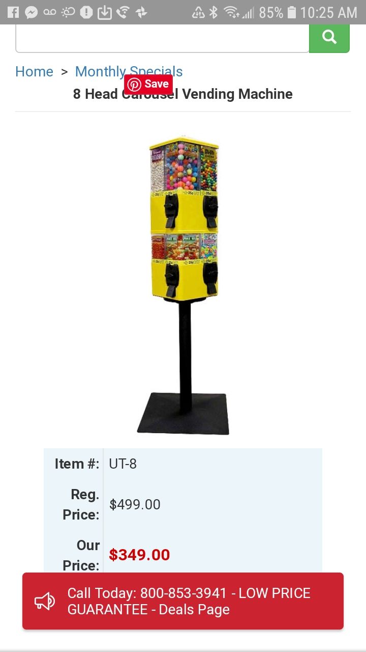 5 U-TURN Vending Machines