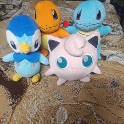 Official Pokemon ( Corduroy) Plushies
