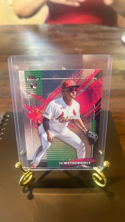 2026 Topps finest -JJ wetherholt rc card