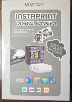 Vivitar Instaprint Digital Camera - new!
