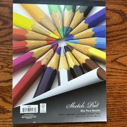 Sketchpad 9“ X 12“ 45/50 Sheets Medium Weight Paper