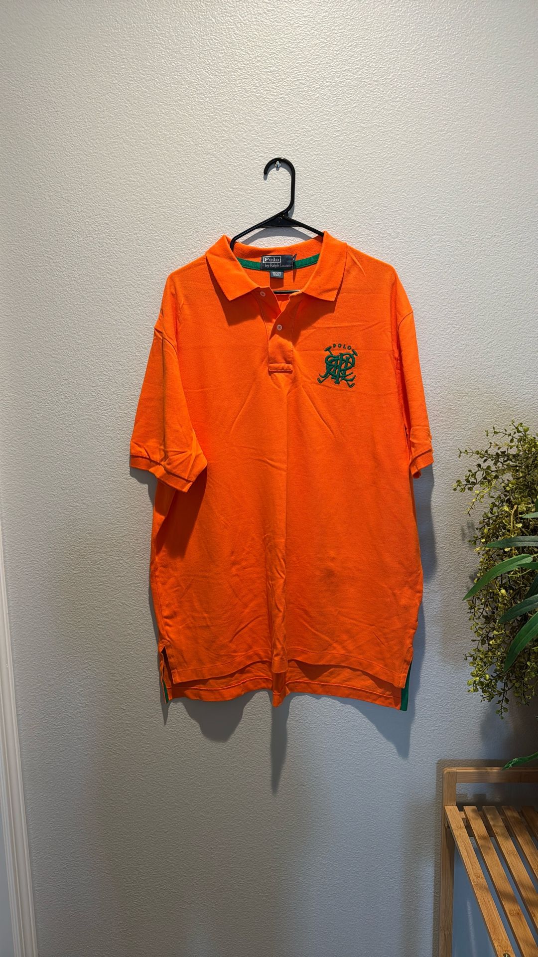 Orange Ralph Lauren Polo Shirt