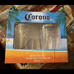 Set of corona glasses