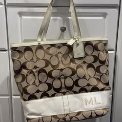 Overnight Travel Coach tote 