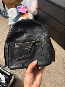 Coach mini backpack