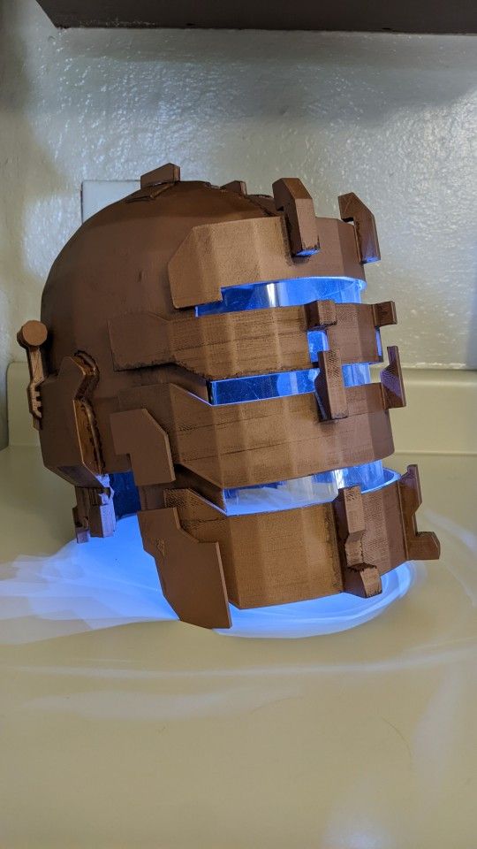 3D Printed Dead Space Helmet (Wearable)