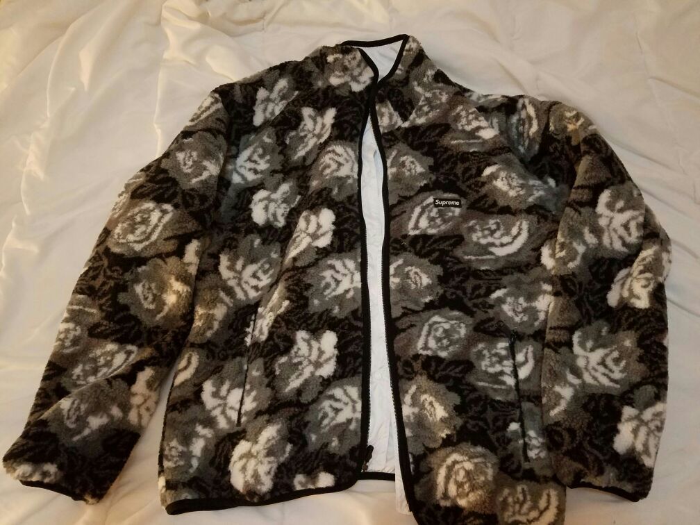 Supreme 16aw Roses Reversible jacket XL | apn.cm