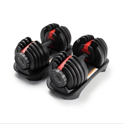 Bowflex Dumbells W/ Bowlfex Stand For $ale