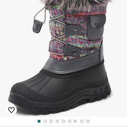 New Snow Boots Girl Size 4