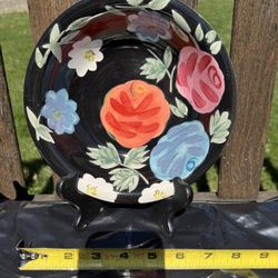 Vintage Hand Painted Gibson Bowl