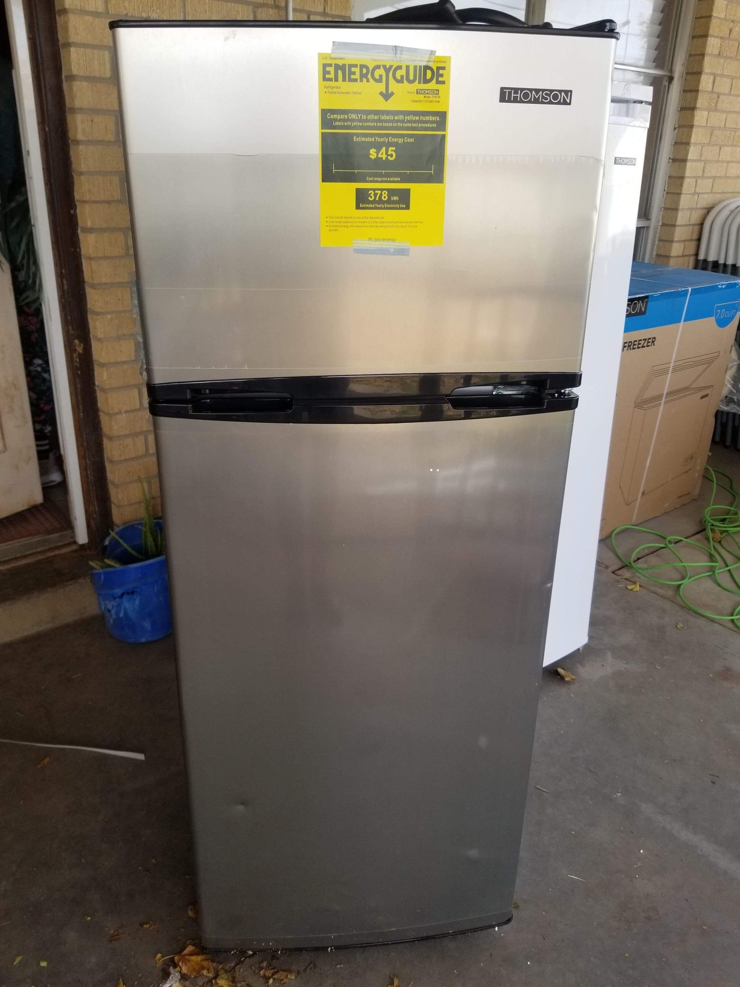 Thompson refrigerator nuevo 7.5 cu ft entrega a domicilio