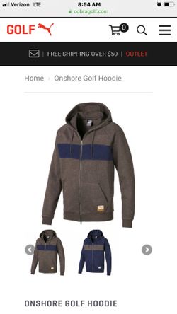 Puma, Men’s Onshore Golf Hoodie brand new still in bag with tags