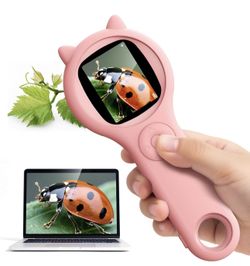Brand new Portable Handheld Mini Digital Microscope for Kids - Educational Science Toys, Christmas & Birthday Gifts
