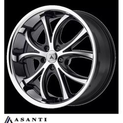 Wheels And Tires ABL 20x9 Black Chrome