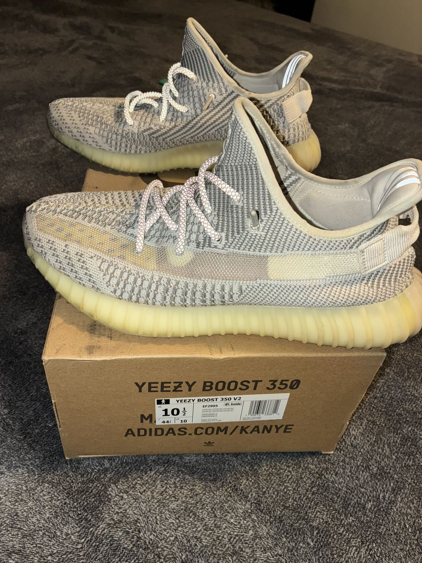 Yeezy 350 V2 Static Yeshaya Reflective