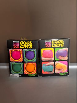 Needoh cool cats 4 pack