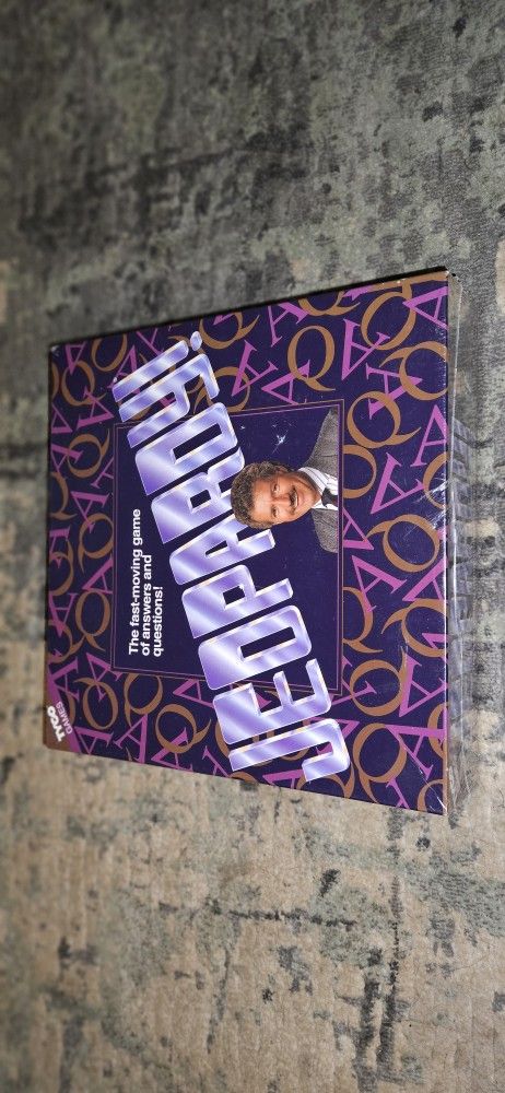 Jeopardy (1992) w/Alex Trebek by Tyco Games. Brand New & Factory Sealed!!