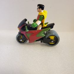 imaginext fisher-price robin motorcycle action to figure New Condition Dc Comics