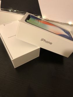 iPhone X empty box