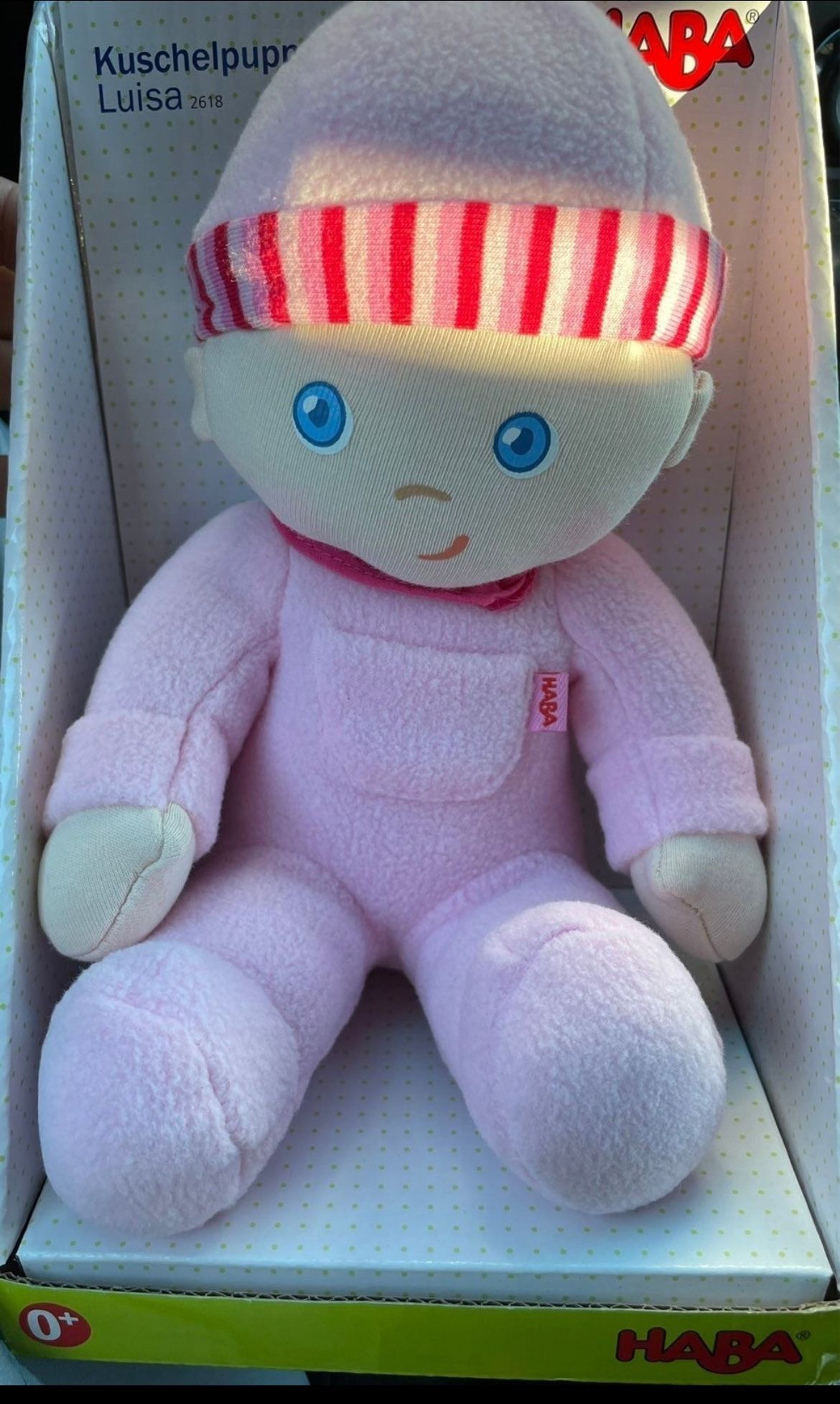 New!Haba snug-up doll Luisa