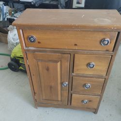 Small Wood Cabinet