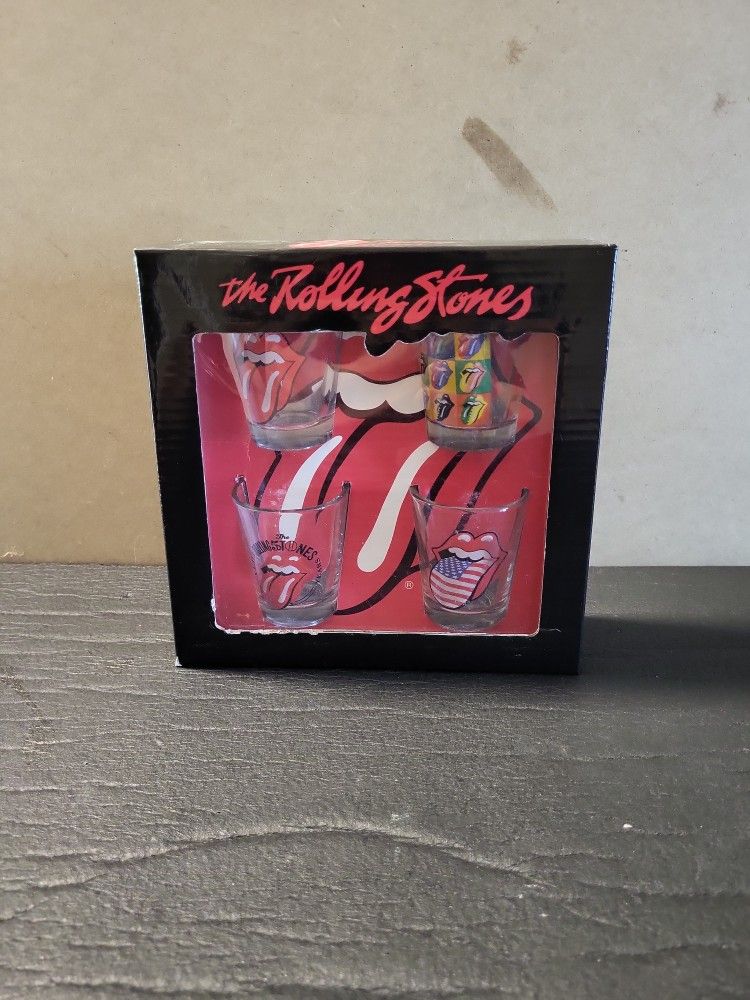 2012 The Rolling Stones Shot Glasses