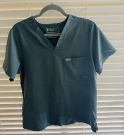 FIGS Olive Green Size Large Women Large Catarina Top