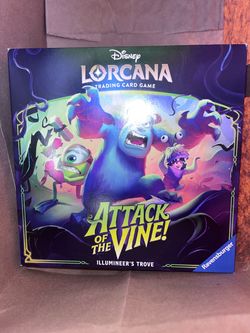 Lorcana Disney Attack of the Vine! Illumineer’s Trove Sealed