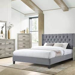 Queen Bed With Bamboo Supreme Mattress Included!