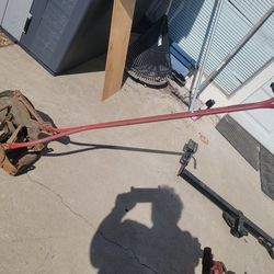 Antique edger mower