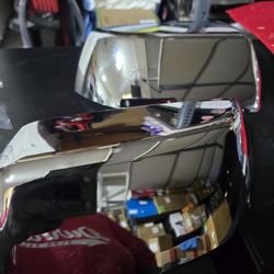 Chrome Kit Top Half Mirror Cover Door Handles Covers Fits 2015 20 Chevy Tahoe/ Suburban/gmc Yukon XL  And Yukon # 399 