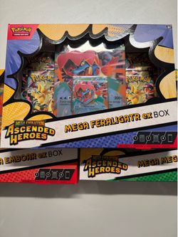 Pokemon Trading Card Ascended Heroes EX boxes (assorted)