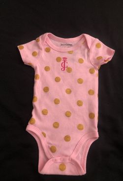 Juicy Couture Baby Girl 0/3M Bodysuit