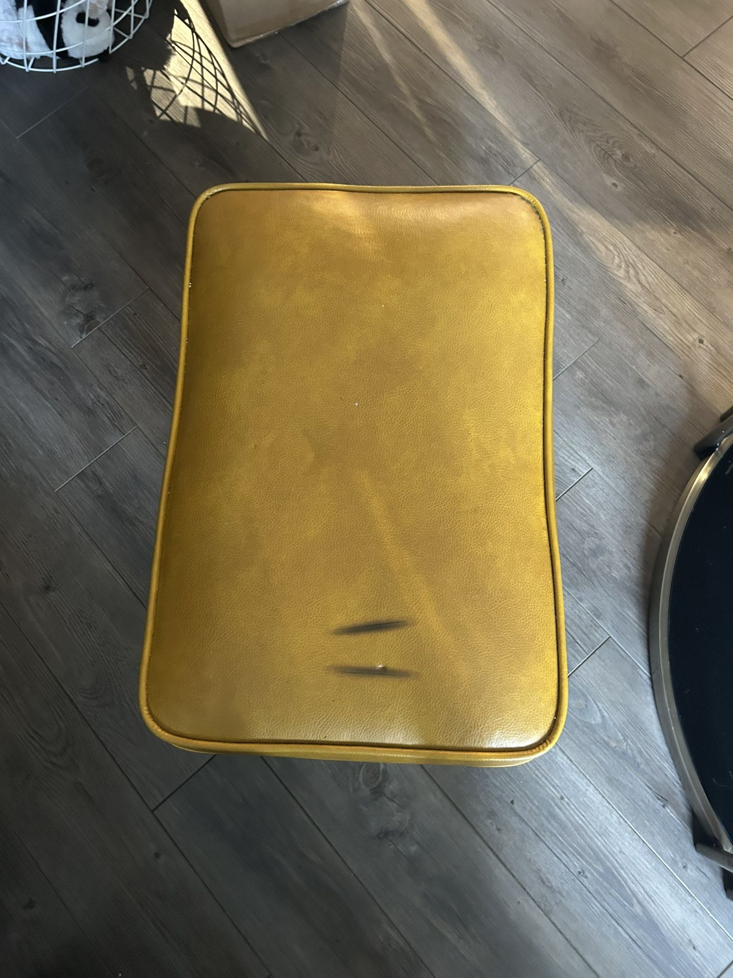 Mid Century Modern Small Ottoman Foot Stool