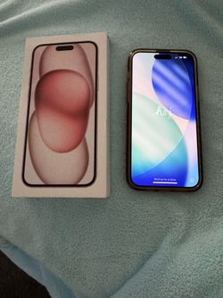 Pink iPhone 15 pro