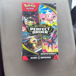 Pokemon TCG Perfect Order BOOSTER BUNDLE Cards. 6 Pack