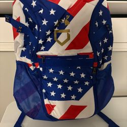 Under Armour UA Utility Baseball USA Flag Print Backpack