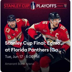 Stanley Cup Final: Edmonton Oilers at Florida Panthers (Game 6 - Home Game 3) 
