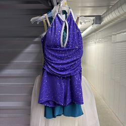 Dance Costumes Performance Dancewear Recitals Youth Girls Sets (3/3)