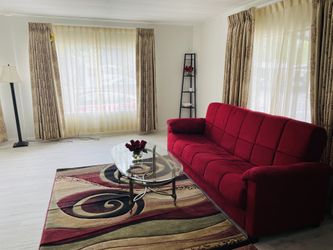 Vintage Glass And Metal Coffee Table