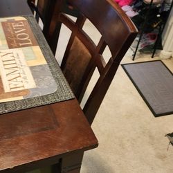 Dining Room Table With 6 Chairs