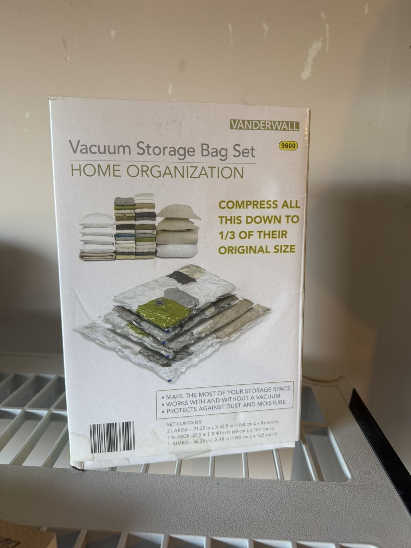 Vanderwall Vacuum Storage Bag Set - Home Organization