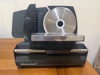 Elite Gourmet meat slicer