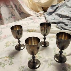 Estate Sale-Vintage Wine Goblets W&S Blankinton