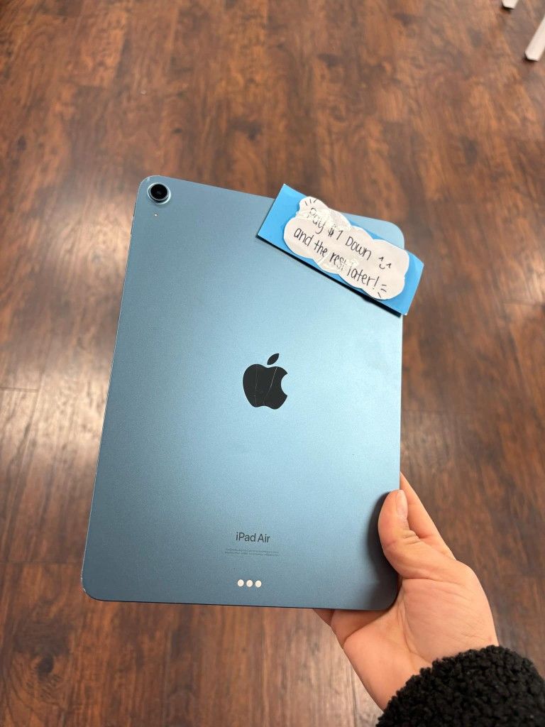 Apple IPad Air 5th Generation Tablet - $1 To Take it Home same Day and Pay the Rest later!